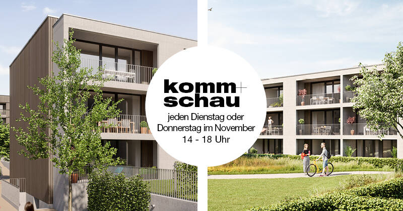 komm+schau im November